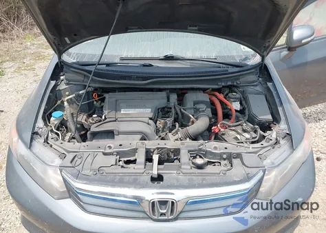 2012 Honda Civic Hybrid из США, поврежденный, VIN JHMFB4F20CS007090